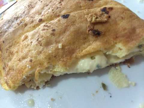 Omelete Gorgonzola