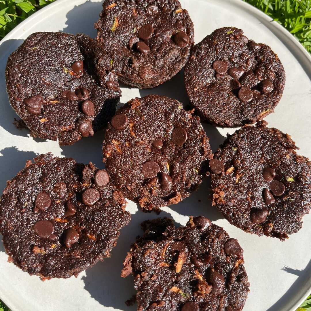 Muffins de Calabaza y Doble Chocolate