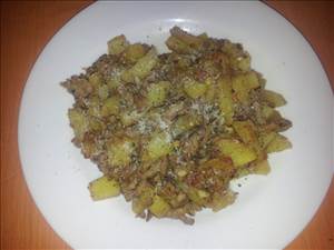 Patatas a la Boloñesa