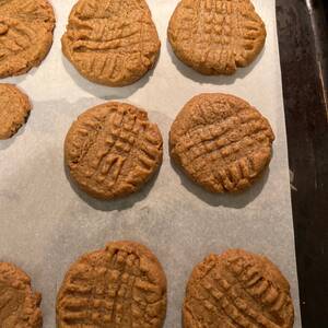 Keto Peanut Butter Cookies
