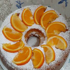 Chiffon Cake All'arancia