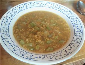 Curry-Linsensuppe