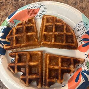 Waffle Mix with Greek Yogurt
