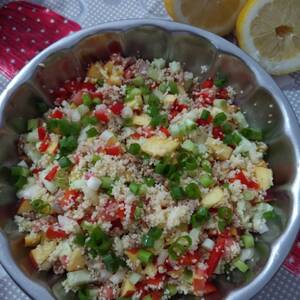Salada de Couscous com Atum