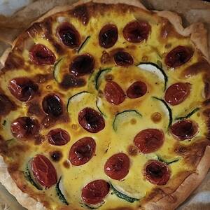 Courgettes Tarte