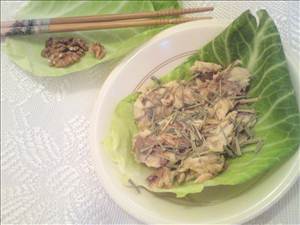 Lemongrass Mackerel in a Bed of Cabbage