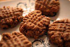 Almond Criss Cross Cookies