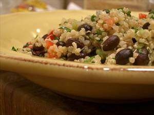 Mexican Style Quinoa and Black Beans
