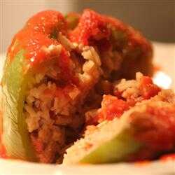 Stuffed Peppers with Lentils