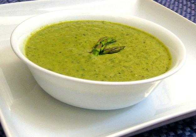 Asparagus and Onion Soup
