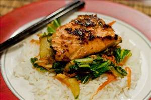 Baked Asian Style Fish