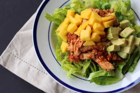 Enchilada Chicken Mango Salad