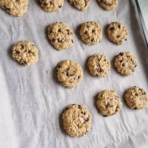 Biscuits Avoine Banane Chocolat