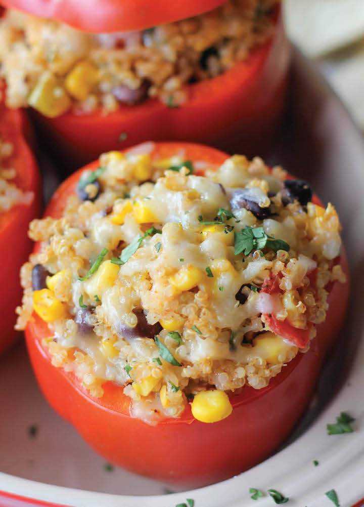 Quinoa Stuffed Bell Peppers