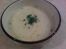 Roasted Cauliflower & Leek Soup