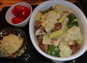 Cheesy Vegetable Bake