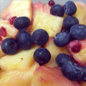 Pineapple, Pomegranate & Blueberry Salad