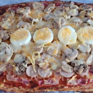 Pizza a Base de Coliflor