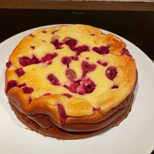 Gâteau Éponge aux Framboises