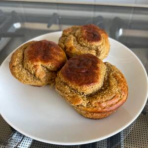 Baked Oat Protein Muffins