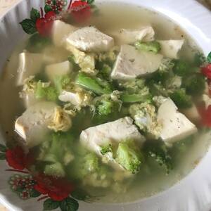 Sup Tahu Brokoli