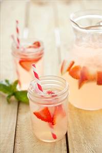 Lemon Strawberry Water