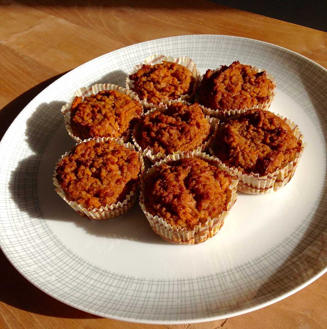 Sinterklaas Muffins met Wortel