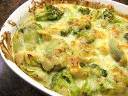 Chicken, Broccoli, Cauliflower & Pasta Casserole