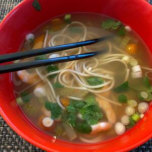 Shrimp Noodle Soup