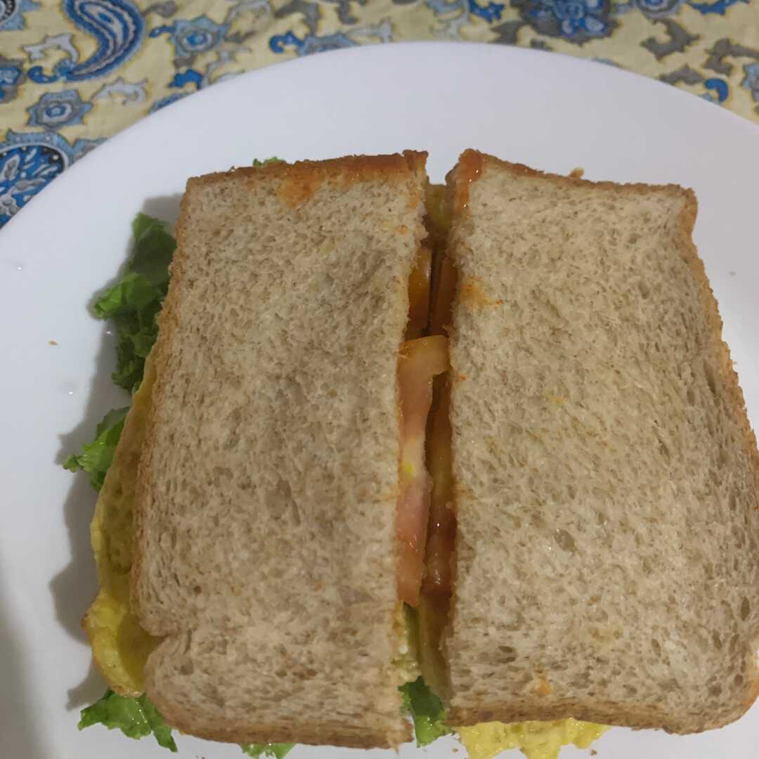 Sandwich Telur Dadar