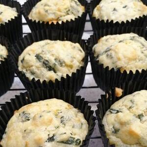 Spinach and Feta Muffins