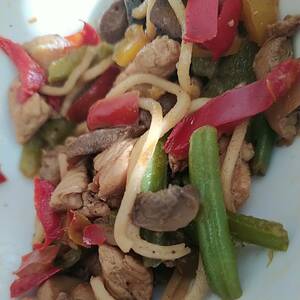 Noodles with Turkey and Veggies
