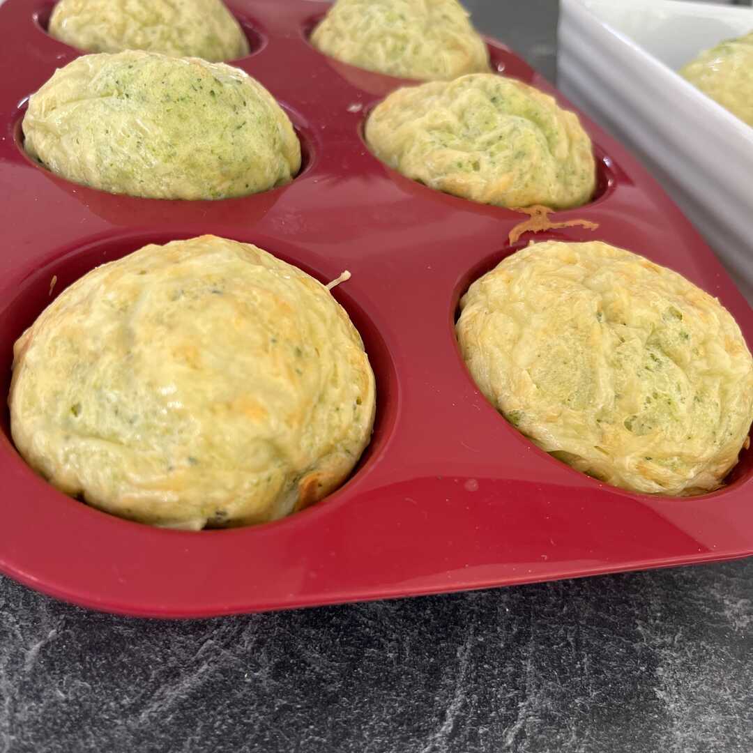 Muffins au Brocoli avec Fromage