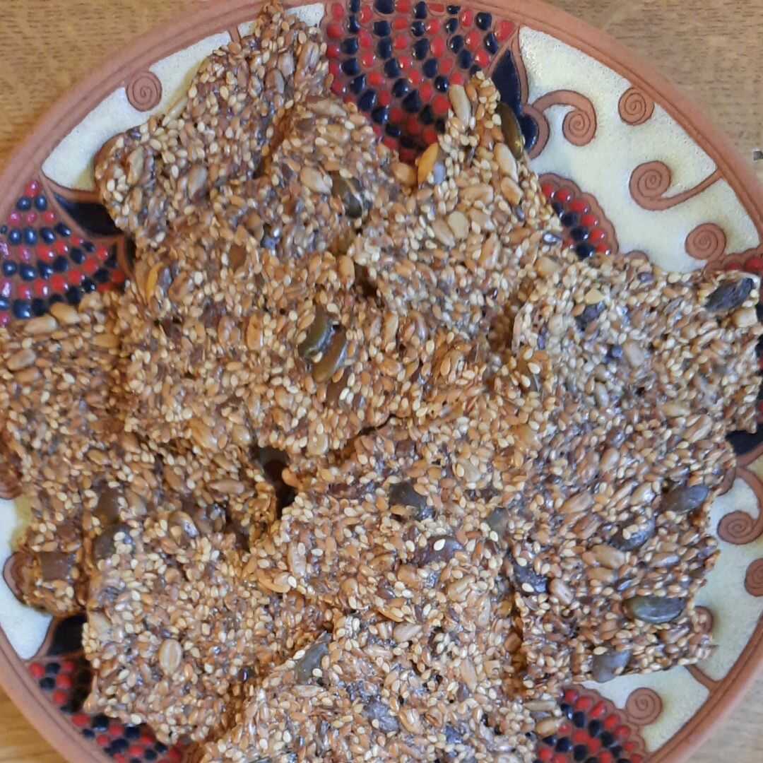 Nutty Seed Crackers