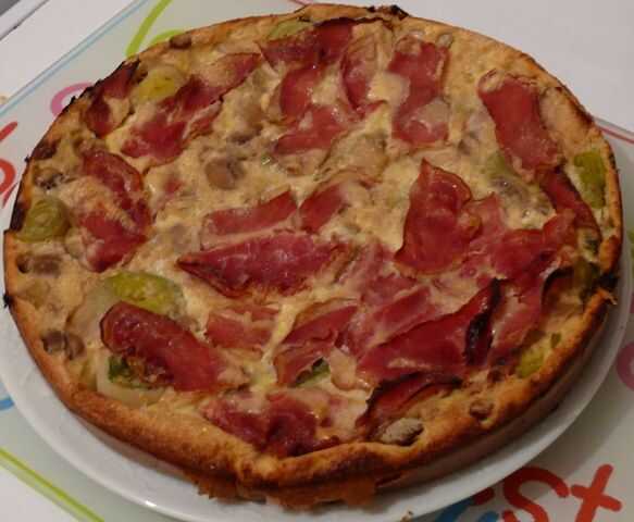 Leek and Bacon Quiche