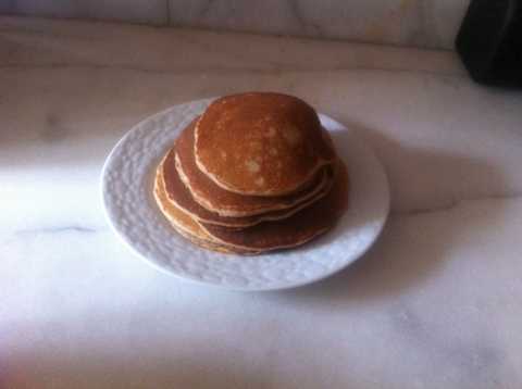 Yulaf Kepekli Pancake