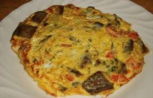 Turkey Sausage and Cheese Omelet