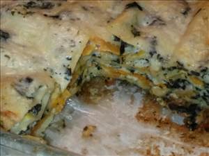 Butternut Squash & Spinach Lasagne