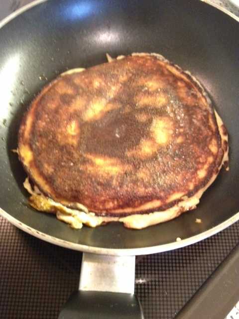 Protein-Apfelmus-Zimt-Pancakes