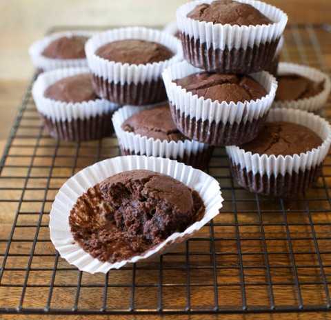 Cupcakes de Chocolate sin Carbohidratos