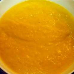 Carrot, Coconut & Curry Soup