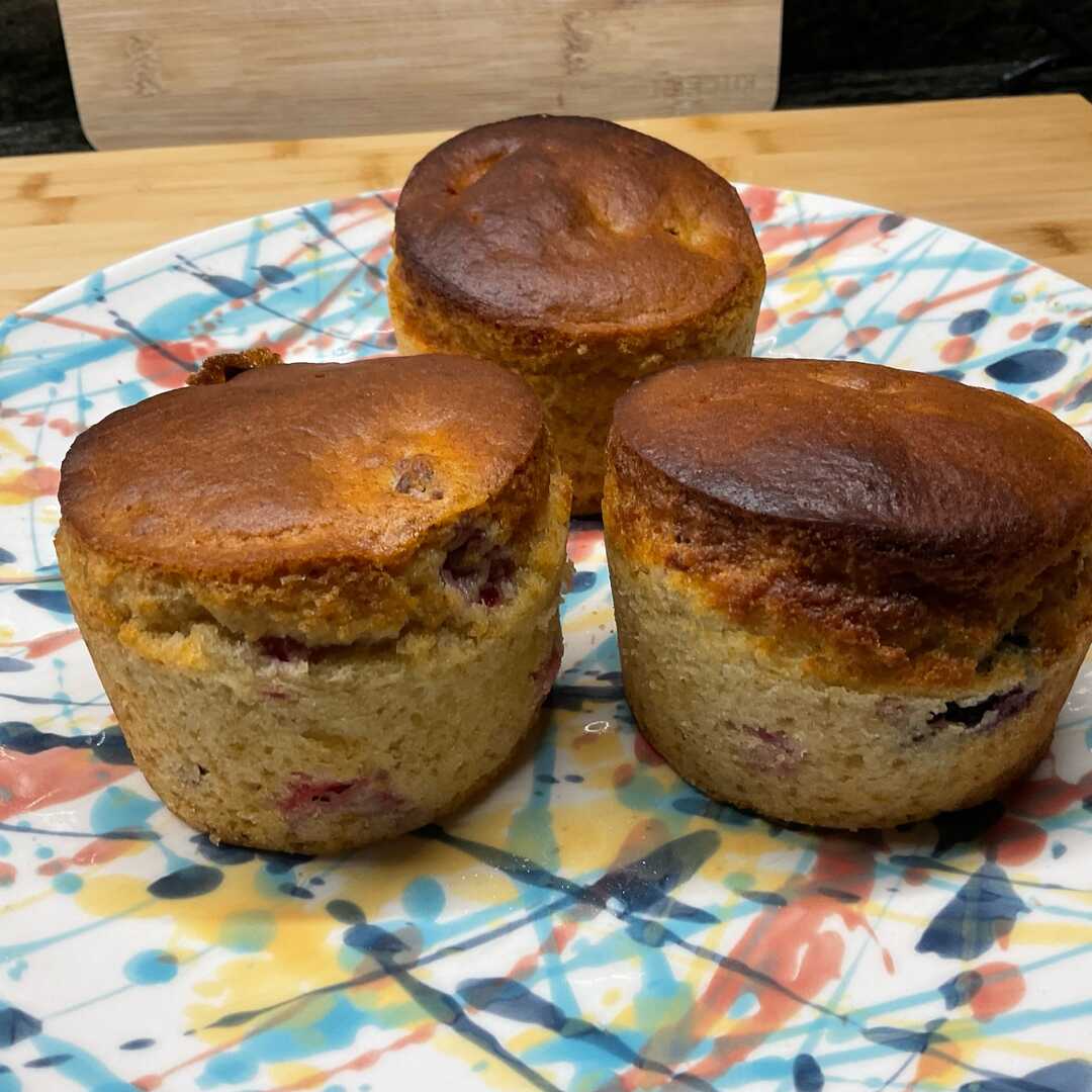 Muffins de Framboesas