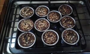Muffin con Goccie di Cioccolato