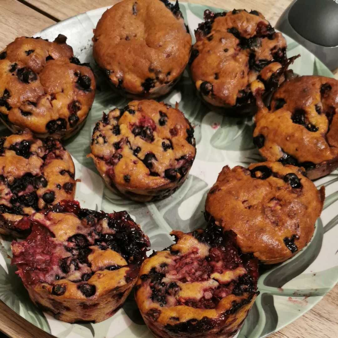 Muffins aux Fruits Rouges