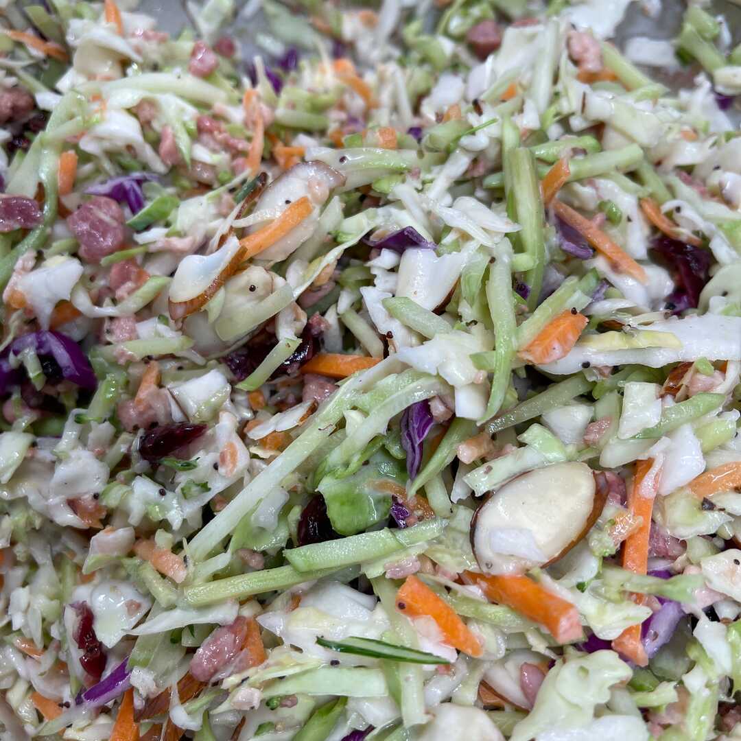 Coleslaw with Broccoli and Bacon