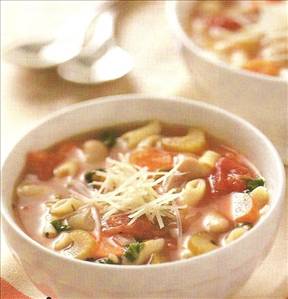 Bean Soup with Pasta