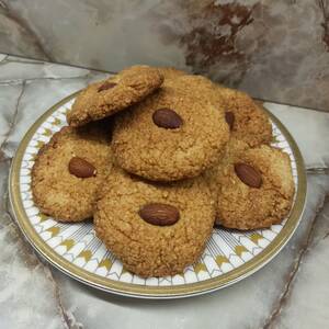 Кето-печенье с Миндалём