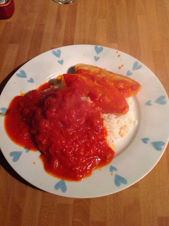 Quorn 'Chicken' Fillets with Tomato & Rice