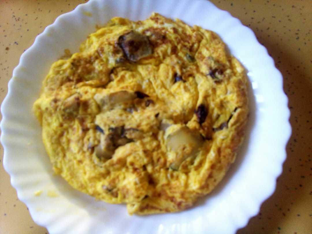 Omelette Courgette