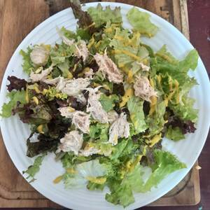 Salada Verde com Frango
